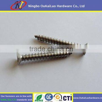 durative high quality Deck Screw CSK Head,, Stainless Steel 304/316/