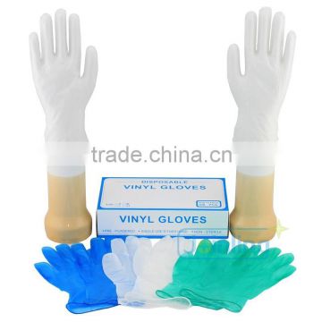 Powdered Disposable Vinyl Examination Gloves