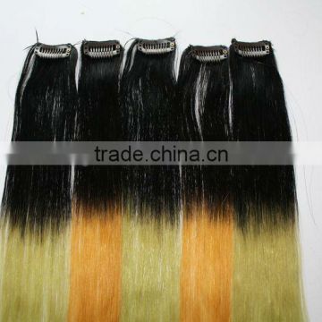 high quality Clipin hair human hair color ts