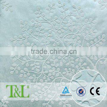 Black Flocks Natural Material Wallpaper photo-3