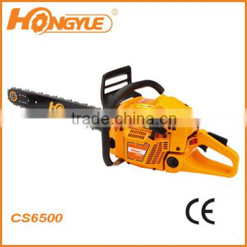 gasoline 65.1cc good quality cs6500 chainsaw