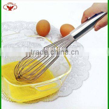 Hot sale manual metal matcha whisk