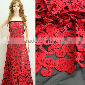 Fashion embroidery design;polyester material;evening dress