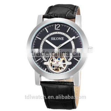 Automatic Mechanical Leather Wrist Watch photo-4