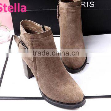 custom pointed ladies toe suede ankle boots