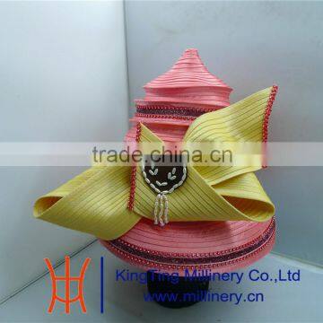 Fancy Designer Hats Ladies Church Hat Wholesale Crazy Hat BM-5003