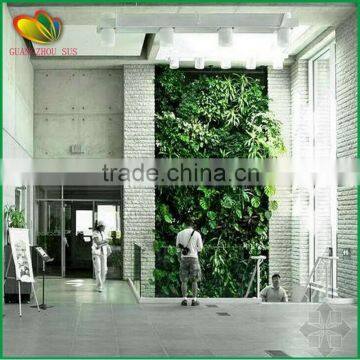 Vertical Plastic Green Wall Artificial Green Wall for Home Decor