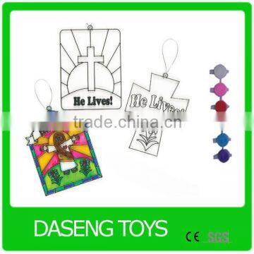New 2014 Drawing Board Colorful Interesting Painting Kids Suncatcher