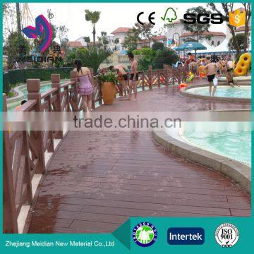Fully Recyclable Wpc Swimming Pool Flooring for Outdoor Cheap photo-4