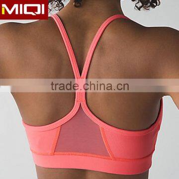 Hot Sale Fashionable Fitness Wear Custom Women Sport Top Designer Sports Bra With High Quality Fabric