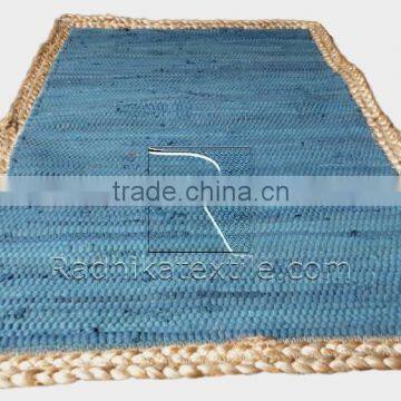 RTHDM-5 Braided Indian Traditioal Cheap Handmade Jaipur Traditional Jute Material Home Decor Door Mats Manufacturers