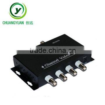 Analog Video Transmitter Over One Coaxial Cable