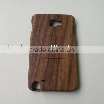Up and down slip wood case for Samsung note 2 N7100