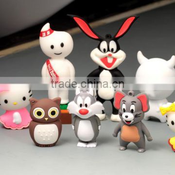 Customized logo lovely cartoon usb with high speed flash