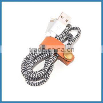 New Arrival USB Charging Cable Fabric Nylon Braided Cable For Apple IPhone 6 6 plus