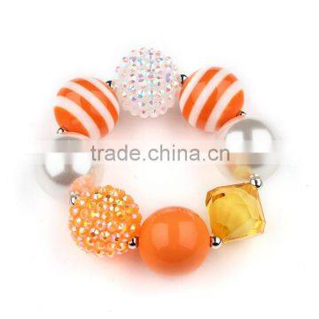 Hottest Baby Girls Jewelry Set Kids Chunky Princess Necklace and Bracelet Set Wholesale photo-2