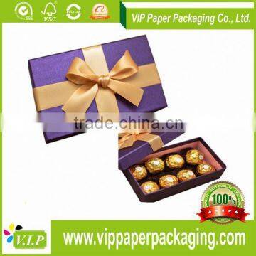 CHEAP 25 PACK CHOCOLATE PAPER BOX WHOLESALE