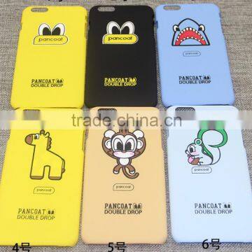 Best price hard cover case for iphone 6 protector case cartoon PC material
