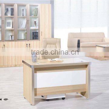 Small simple design table for executive melamine office desk