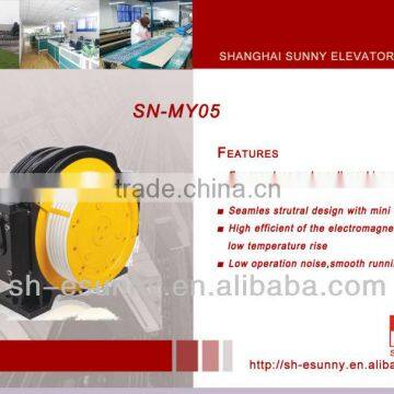 Taction motor Shanghai manufacturer/ gearless elevator traction motor/elevator motor 300kg