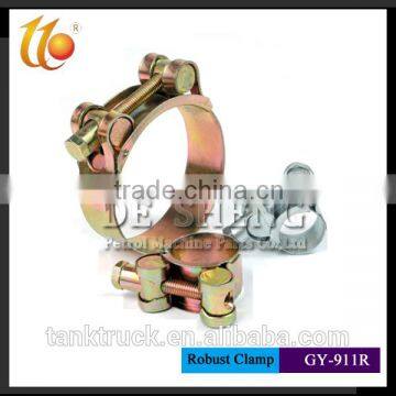 Factory supplier stainless steel /galvanized iron Robust Clamp with Solid Nut