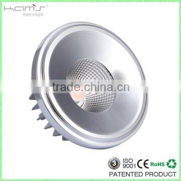 2015 Anti-glare LED Spotlight 12W AR111 LED Dimmable