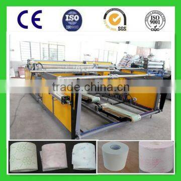 High Speed Toilet Tissue Rewinding Machine Price/Toilet Paper Machine