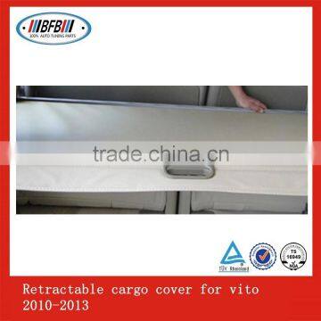 Auto retractable cargo cover rear trunk luggage cover for Vito