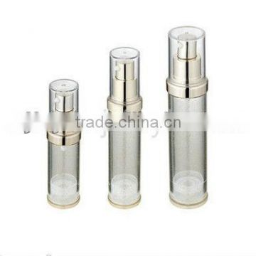 20ml 30ml 50ml cylindrical airless cosmetic plastic bottle