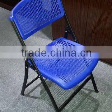 1mm powder coating steel tube plastic foldable camping chair (NB3015)