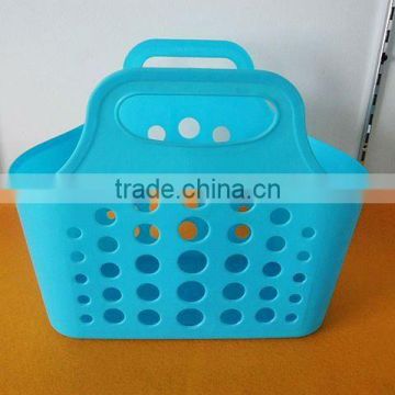 PE plastic handle basket