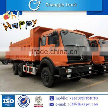 Beiben Diesel type dump truck for sale Dubai 6*4 heany tipper truck