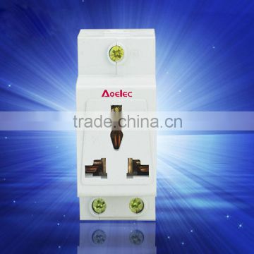 AC30-16/3 Din Rail Power Socket