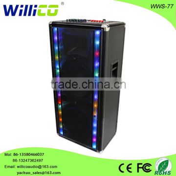 willico Hi-Fi Tower DJ PA Speaker +Bluetooth +USB/SD/FM +LED Light wws-77