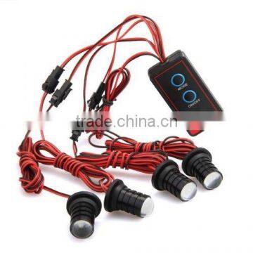 CAR LED STROBE LIGHT,DASH LIGHT (SR-LS-145-4),Red/Blue Colors 1W TOP BRIGHT LED