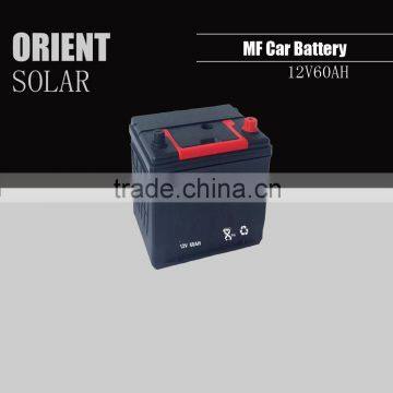 12V 60AH MF Car Battery