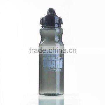 FDA BPA Free canteen plastic water bottle with straw