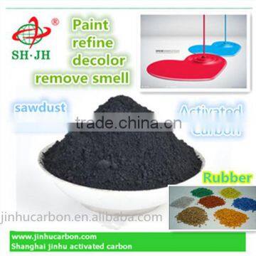 Acrylic paint bleaching agent pigment