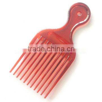 Hair accessories afro plastic comb for hair styling