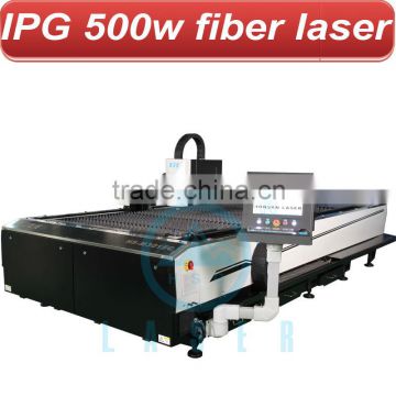 500w fiber laser cutting machinery for stainless steel with top grand accessories HS-M3015C