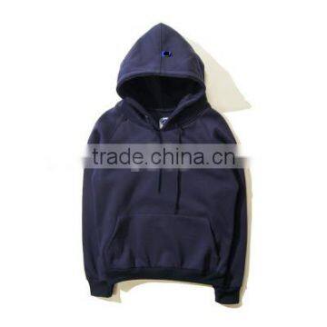 mens fashion100% polyester cheap hooded sweatshirts wholesale pullover hoodie