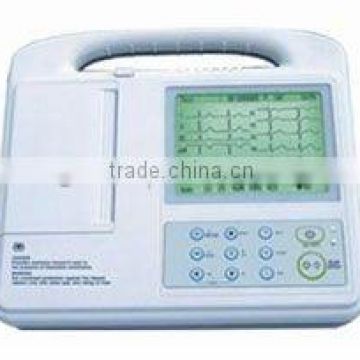 CE Approved 6 Channels Digital Electrocardiograph ECG Machine