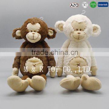 New Product Lovely Monkey Soft Toy in White and Brown Color photo-3