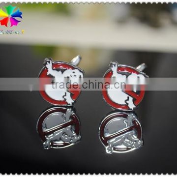 wholesale price souvenir knot cufflinks,anime cufflinks,gold cufflinks