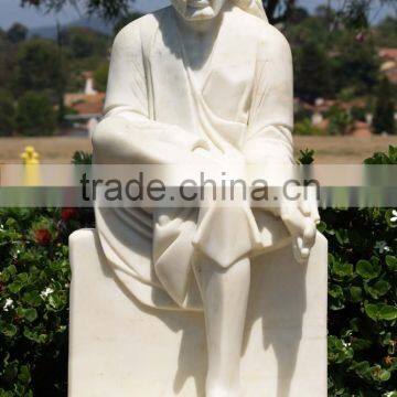 venus white marble statue of sai baba