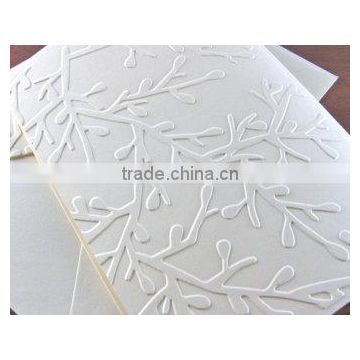 handmade greeting cards die cut and embossed