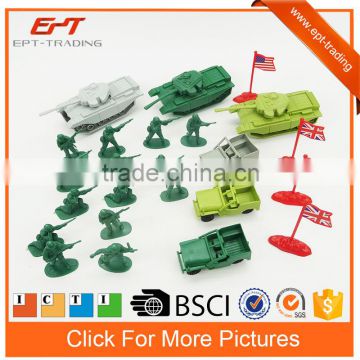 Plastic checap play set army soldier military toys set