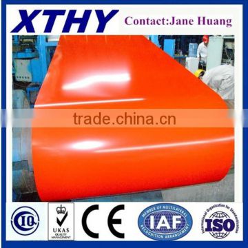 Astm A653 0.25*1250mm PREPANTED GALVANIZED STEEL COIL MADE IN CHINA