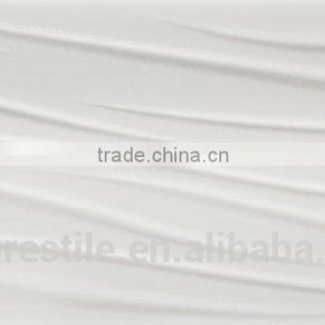White Color Wave Polished Glazed Ceramics (PMW390032) photo-1