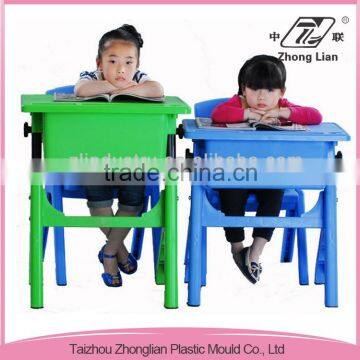 High quality school furniture ergonomic plastic desk for kids